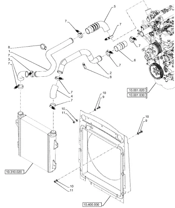 87367626 - Патрубок
