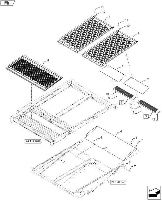87520723 - пластина