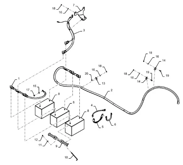 361988A3 - жгут проводов